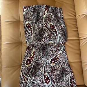 Jayde Tube Drop Waist Maxi Dress